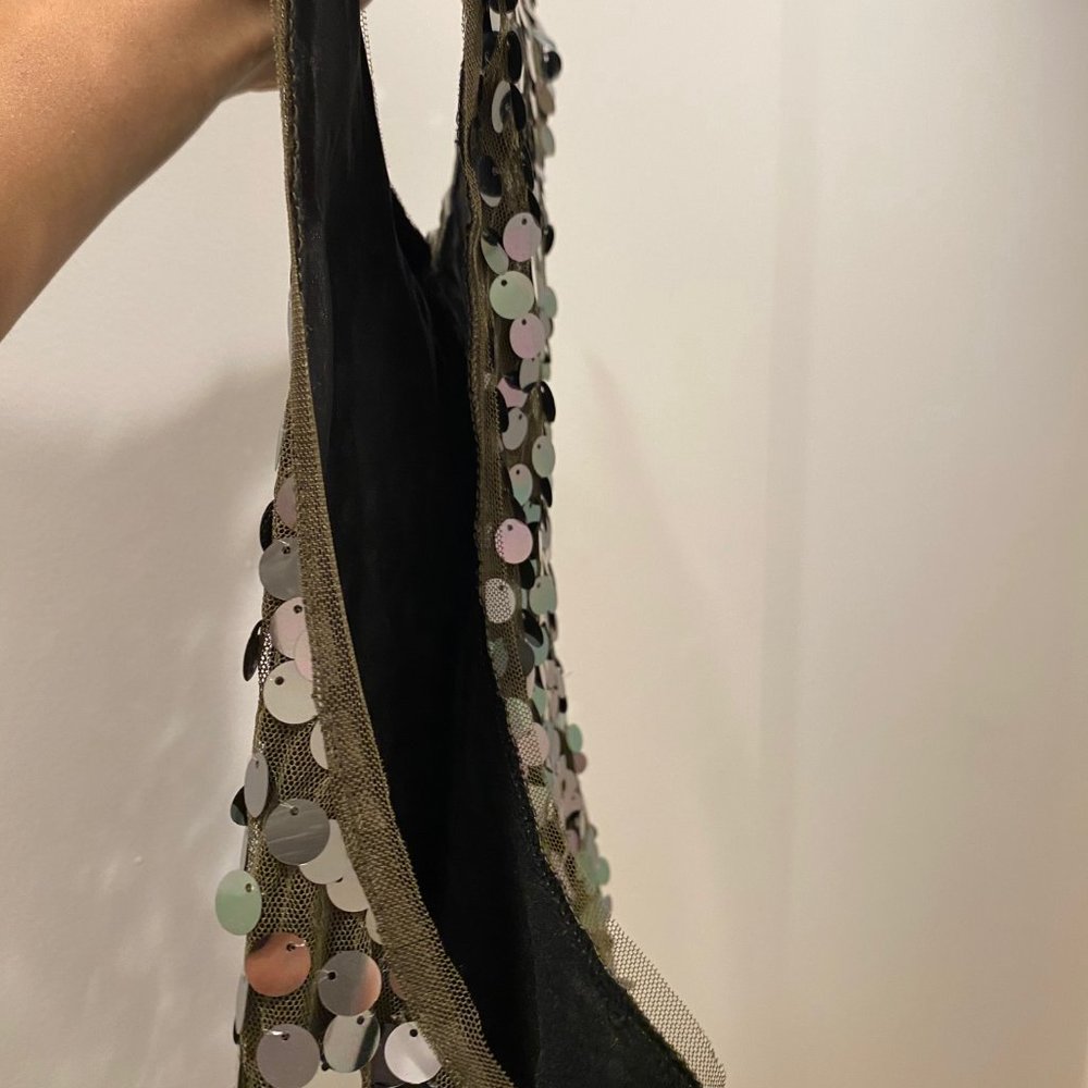 Sequin Racerback Top - Picture 2 of 6